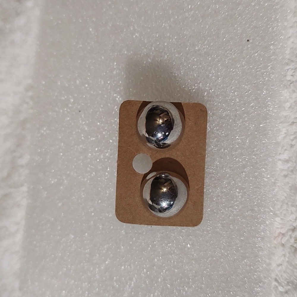 Silver Stud Earrings